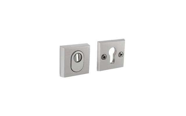 Intersteel Veiligheidsrozet SKG*** vierkant met kerntrekbeveiliging aluminium