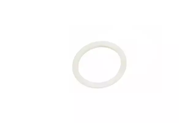 Nylon kruklager plat wit 16mm krukhals. Buitenmaat 19mm