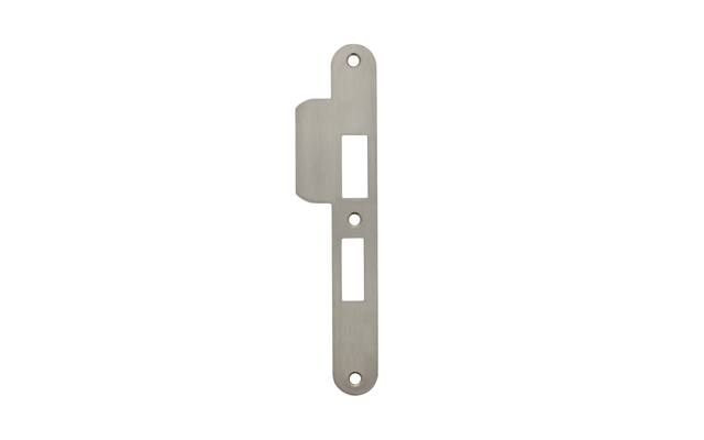 Intersteel Sluitplaat voor veiligheidsslot SKG** profielcilindergat 55 mm DIN rechts rvs