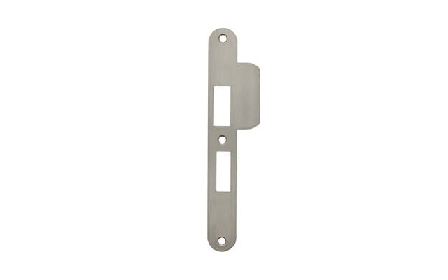 Intersteel Sluitplaat voor veiligheidsslot SKG** profielcilindergat 55 mm DIN links rvs
