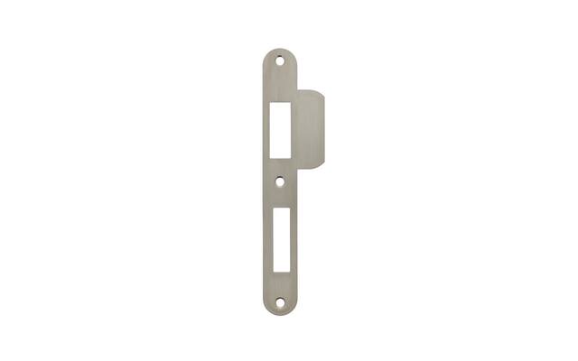 Intersteel Sluitplaat voor veiligheidsslot SKG** profielcilindergat 72 mm DIN links rvs