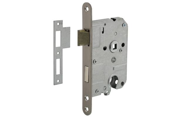 Intersteel Woningbouw cilinder dag- en nachtslot 55 mm rvs geborsteld