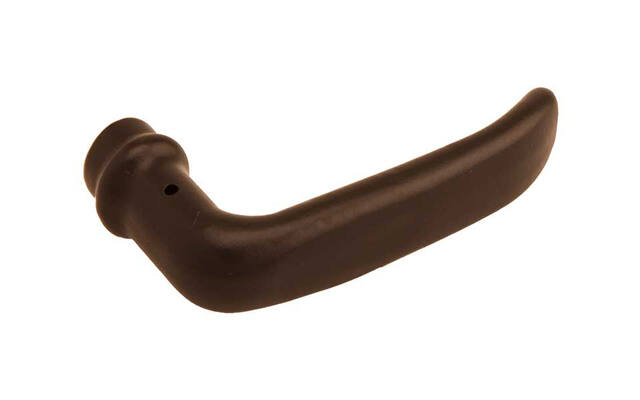 Gatdeel Zwart Halfsabel met borst 100 mm