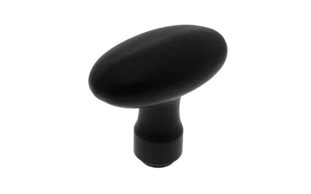 Gatdeel Zwart Ovaal 65mm