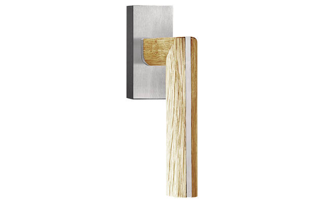 Draaikiep raamkruk Eiken Two Piet Boon PBL22 links 143mm
