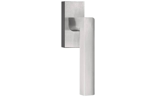 Draaikiep raamkruk RVS Two Piet Boon PBL23 links L-model, 143mm