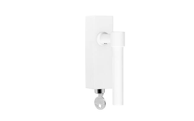 Draaikiep raamkruk Wit One Piet Boon PBL15-DKLOCK Afsluitbaar 124mm