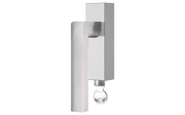 Draaikiep raamkruk RVS Two Piet Boon PBL23 rechts Afsluitbaar. 120mm