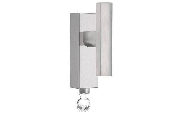 Draaikiep raamkruk RVS Two Piet Boon PBT23 Afsluitbaar. 120mm