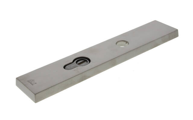 Veiligheidsschild kerntrek buiten Mat nikkel PVD Bauhaus PC72 SKG3
