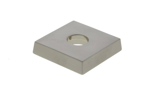 Krukrozet verdikt "buitenzijde" Mat nikkel PVD Bauhaus 55mm
