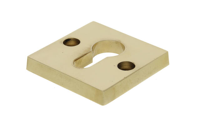 Veiligheidsrozet "binnenzijde" Messing Bauhaus 55mm SKG 3