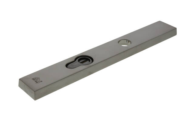 Veiligheidsschild kerntrek Mat nikkel PVD Smal PC72 SKG3