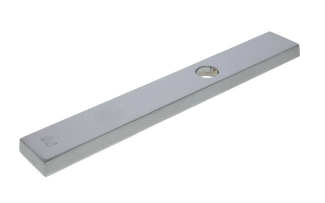 Veiligheidsschild buiten Chroom Smal Blind SKG3