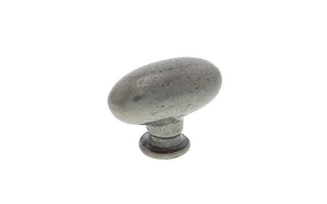 Meubelknop Oud ijzer Ovaleo 40 mm