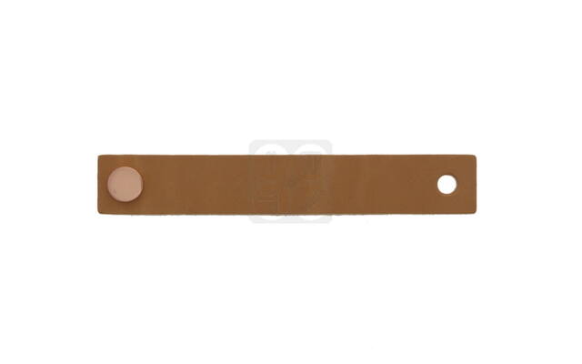 Meubeltrekker Bruin Leer koper 96 mm