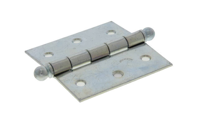 Scharnier Gegalvaniseerd Bolkop 76x76mm