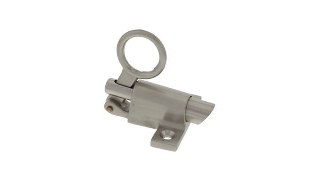 Raamknip Mat nikkel zonder sluitplaat 56x45mm