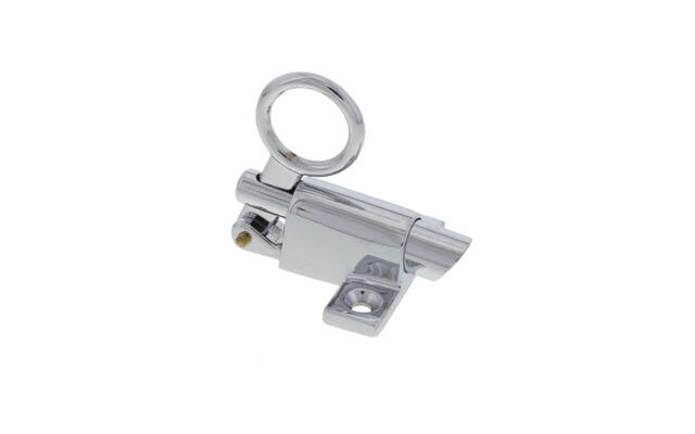 Raamknip Chroom zonder sluitplaat 56x45mm