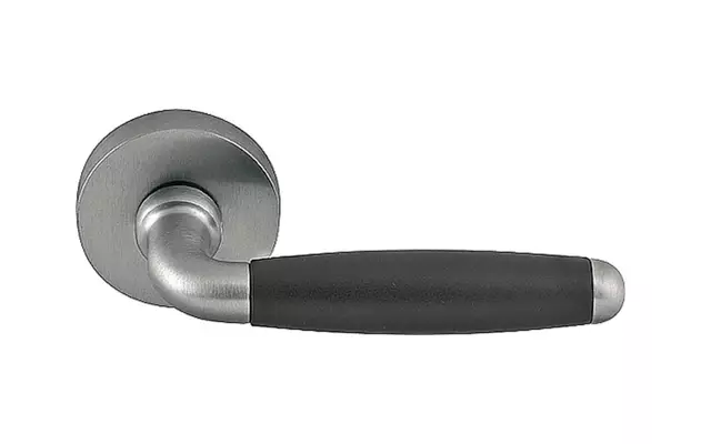 Deurkruk Formani Mat Nikkel PVD TIMELESS 1932PR geveerd op rozet
