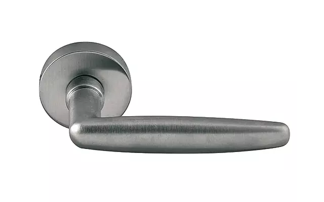 Deurkruk Formani Mat Nikkel PVD TIMELESS 1938PR geveerd op rozet