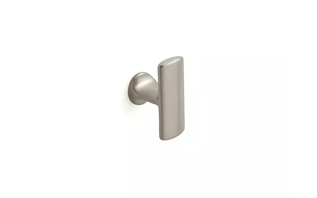 Meubelknop Mat Nikkel rechthoek 18 x 41 mm – Formani Timeless 1929M
