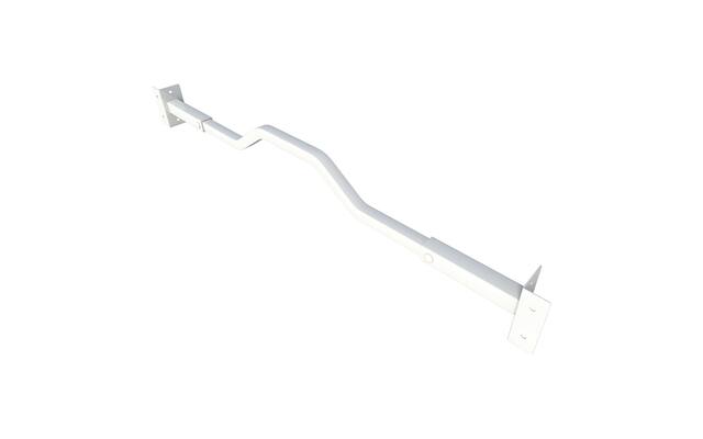 SecuBar Barrierestang Combi Wit 680-870 mm, in het kozijn