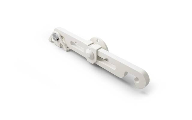 SecuMax Raamuitzetter 720 Wit - Buitendraaiend