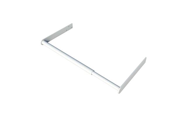 SecuBar Valraambeveiliging Wit 900-1450mm, in het kozijn