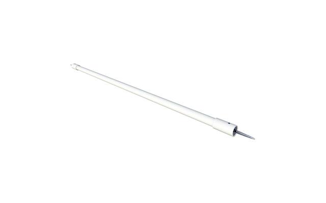 SecuBar Barrierestang Twist Wit 990 mm, in het kozijn