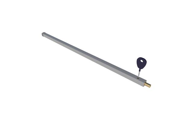 SecuBar Schuifpuibeveiliging Basic Zilvergrijs 1430 mm