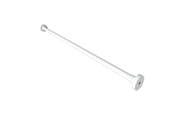 SecuGuard Doorvalbeveiliging Slimline Wit, in het kozijn 1300 mm