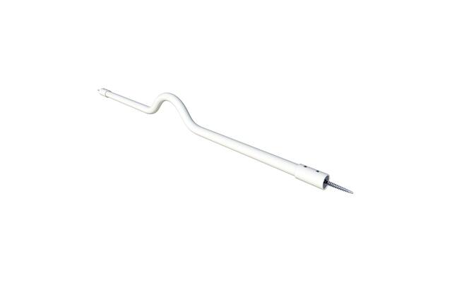 SecuBar Barrierestang Heavy Duty Twist Combi Wit, in het kozijn