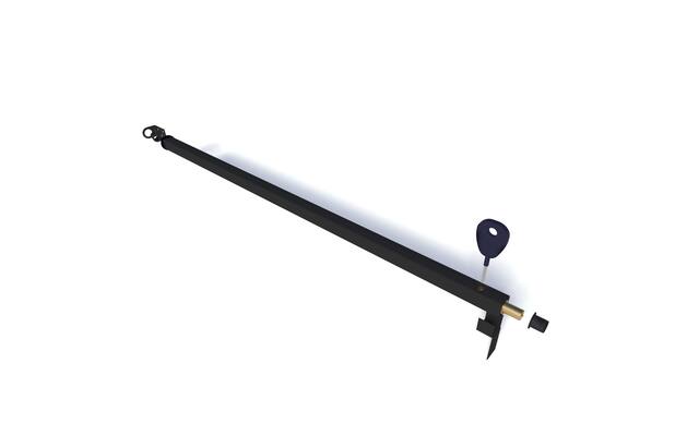 SecuBar Positioneer Houder Zwart tbv Basic Schuifpuibeveiliging
