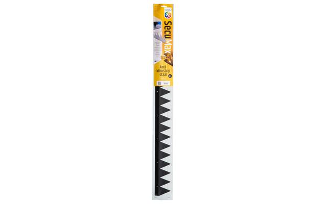 SecuMax Anti-klimstrip  Zwart (Staal Blackline), 100cm - 15 graden (2st)