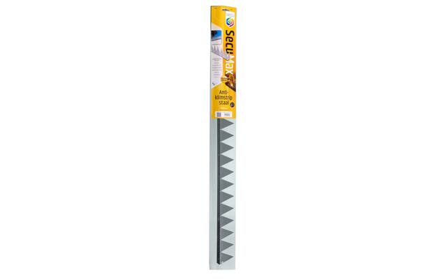 SecuMax Anti-klimstrip  Staal verzinkt, 100cm - 90 graden (2st)
