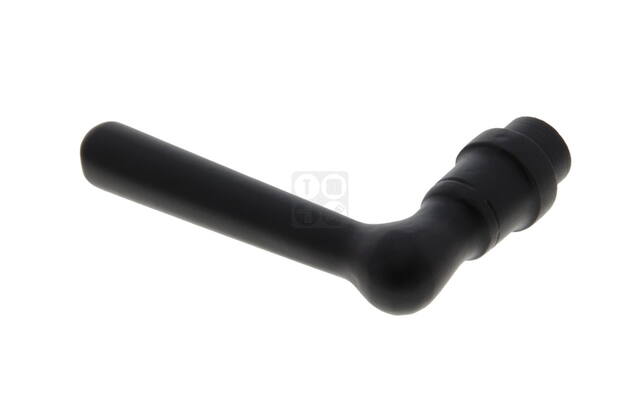 Gatdeel Zwart Recht pion 95 mm met borst