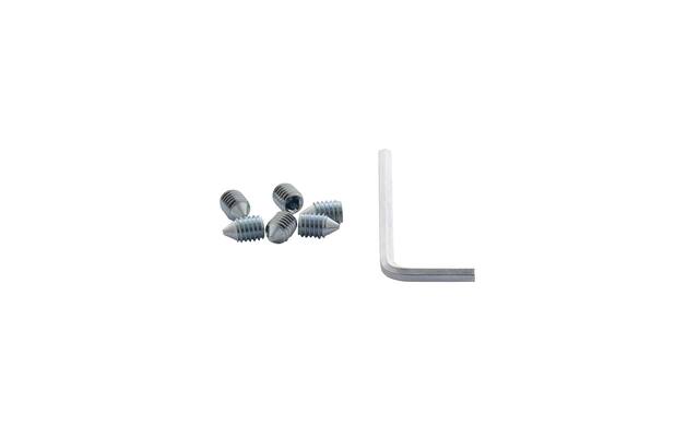 Intersteel 6 Inbusbout m6x9 conisch met inbussleutel
