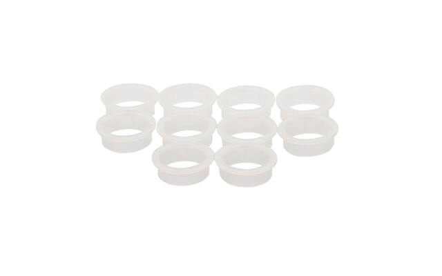 Intersteel 10 Nylon ringen 20mm-18 mm wit