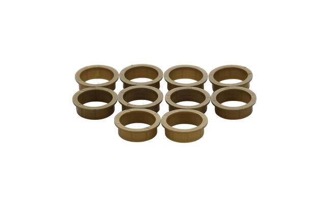 Intersteel 10 Nylon ringen 20mm-18 mm bruin