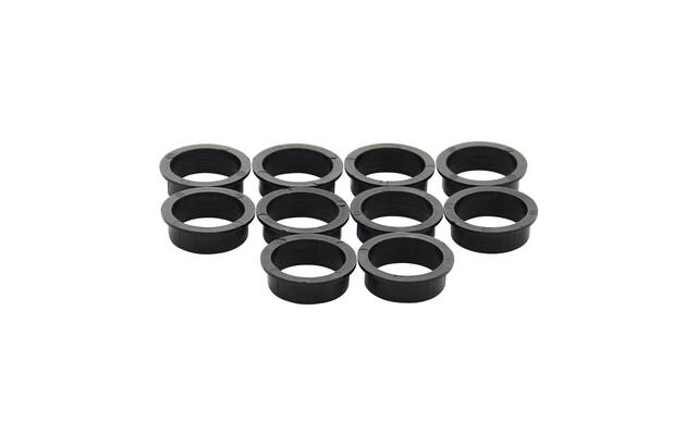 Intersteel 10 Nylon ringen 20mm-18 mm zwart