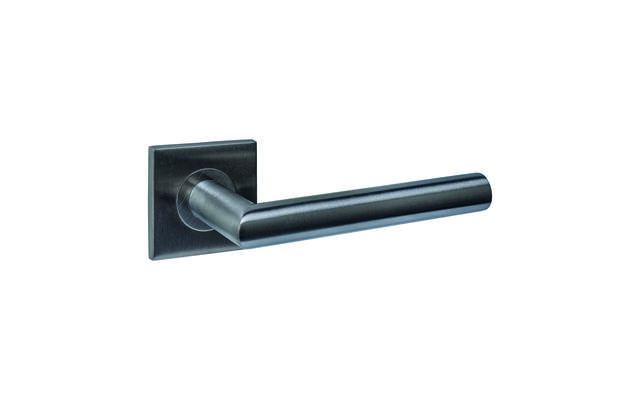 Intersteel Deurkruk Q 04 op rozet verdekt 53x53x6mm PVD antraciet