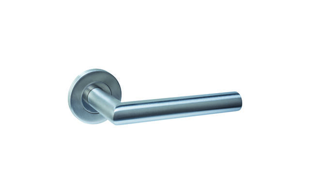 Intersteel Deurkruk Q 01 op rozet verdekt rond 52x6mm rvs