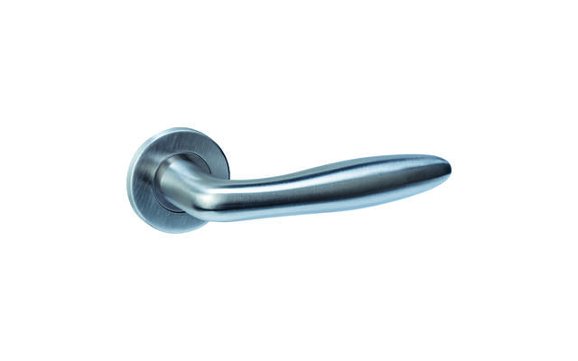 Intersteel Deurkruk Q 03 op rozet verdekt rond 52x6mm rvs