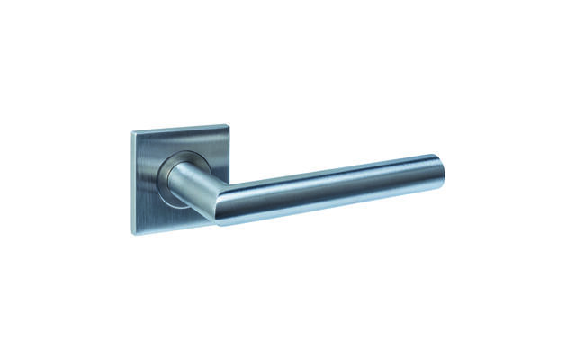 Intersteel Deurkruk Q 04 op rozet verdekt 53x53x6mm rvs