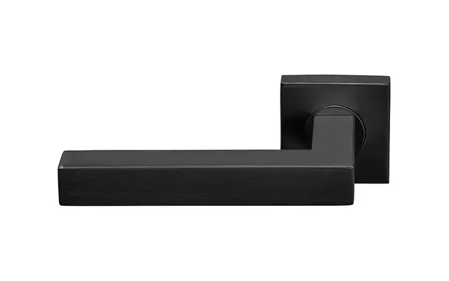 Gatdeel links Gunmetal PVD Formani Basics BSQ1-G geveerde op Rozet