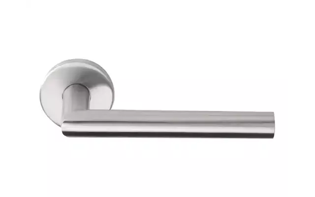 Gatdeel rechts mat RVS PVD Formani Basics LB2-19 geveerde op Rozet