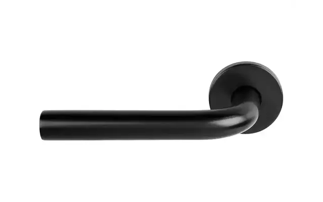 Gatdeel links Gunmetal PVD Formani Basics LB3-19 geveerde op Rozet