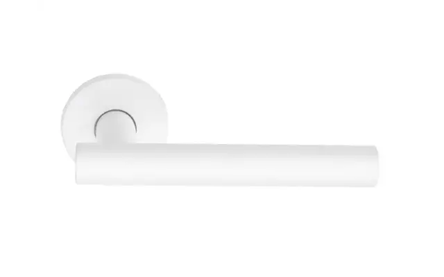 Deurkruk Wit Formani Basics LB7-19 geveerde op Rozet