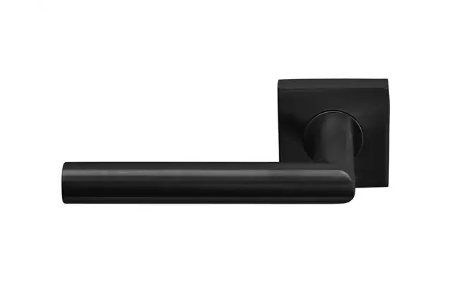 Gatdeel links Gunmetal PVD Formani Basics LB2-19BSQ53 geveerde op Rozet